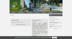Desktop Screenshot of magyaregregy.hu